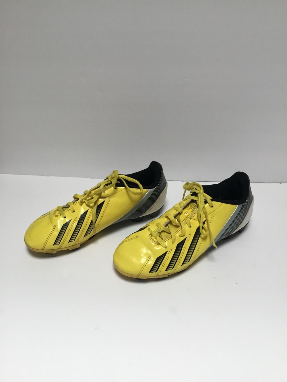 adidas Yellow and Black Men's Athletic Soccer Cleats
